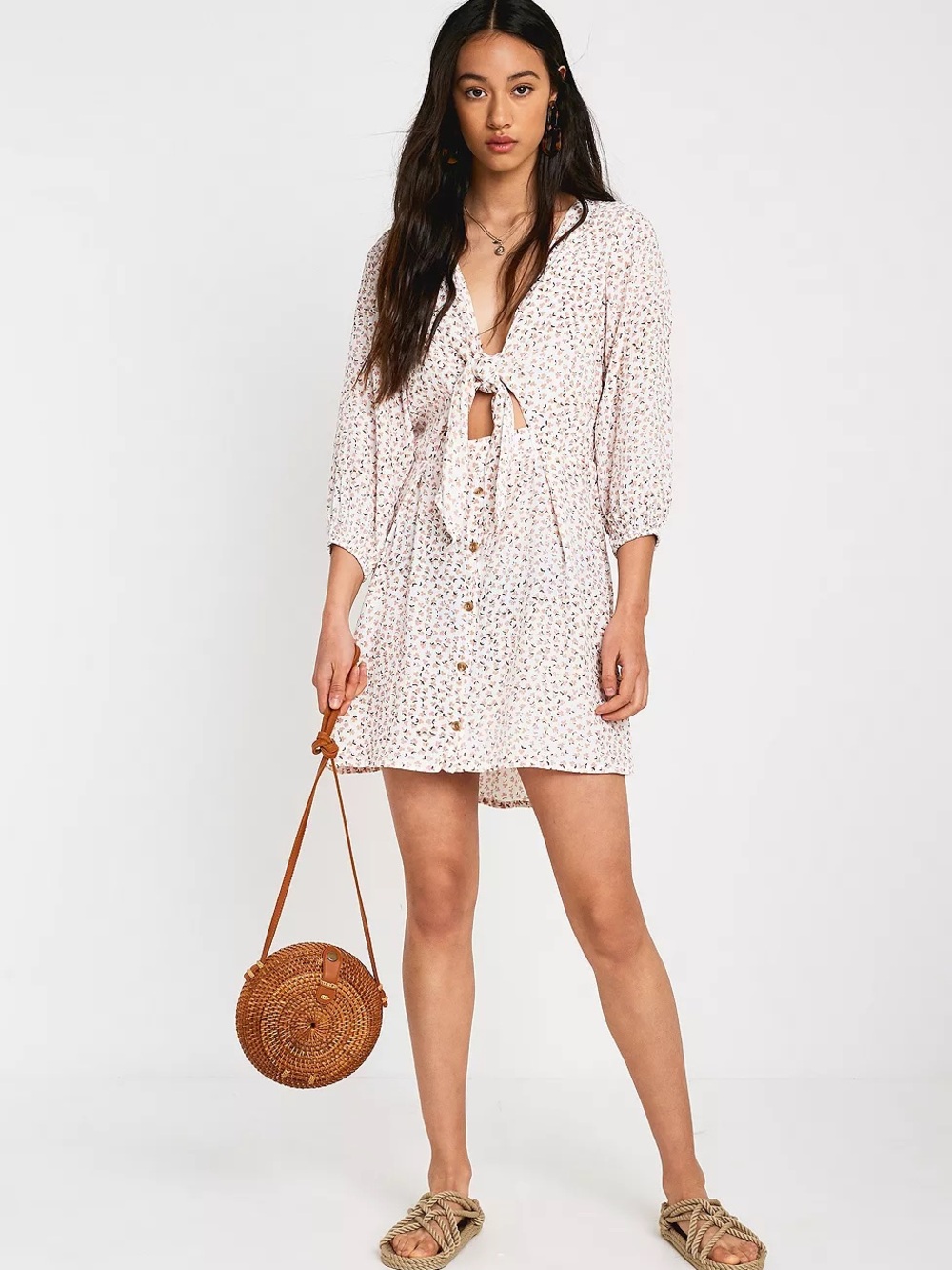 Faithfull the Brand Trinidad Floral Mini Dress